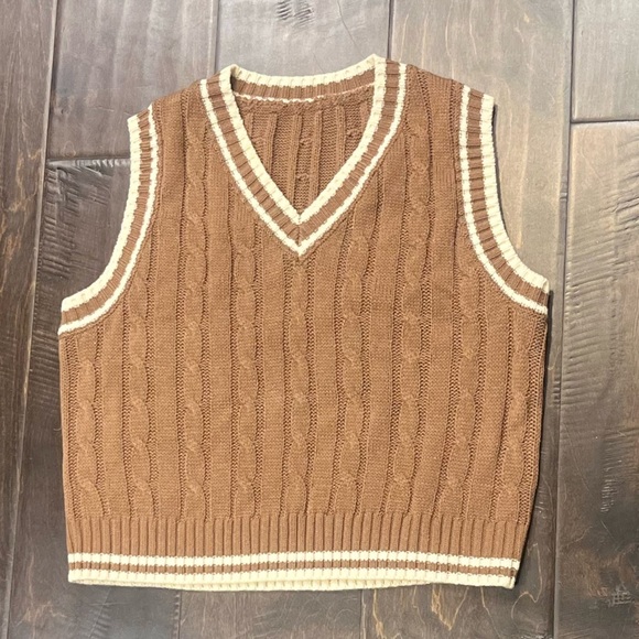 SHEIN Tops - SHEIN crochet vest new